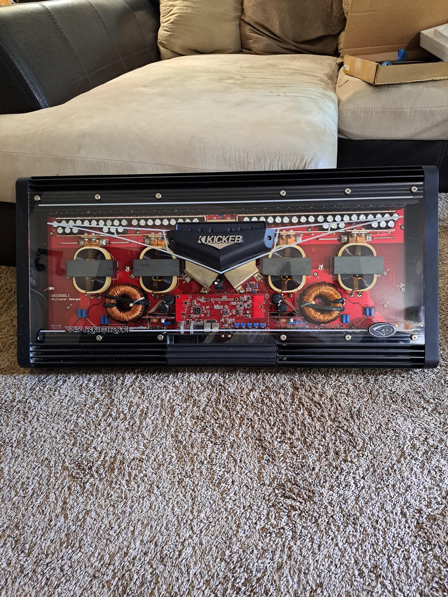 Kicker Amplifier Back Plates – LOUD AF!
