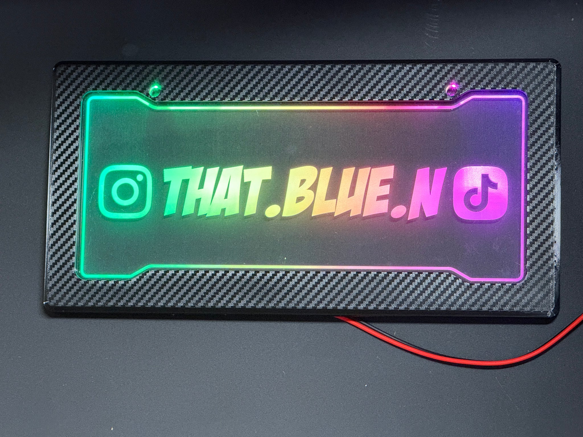 LED License Plate - Main Image