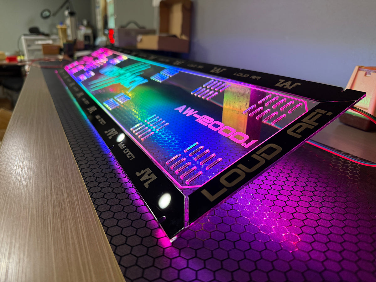 Add LED to my amp plate! (must be purchased with plate) – LOUD AF!