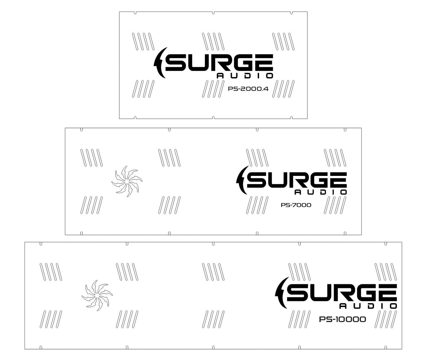 Surge Acrylic Backplates