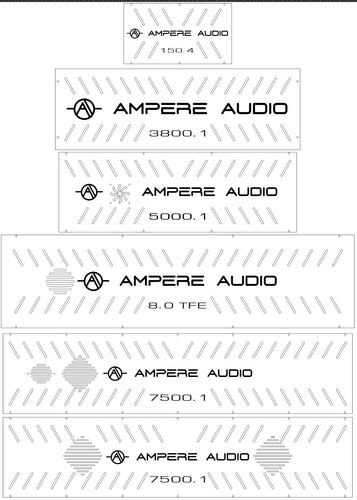 Ampere Audio Amplifier Backplates   (ATTENTION: please read below)