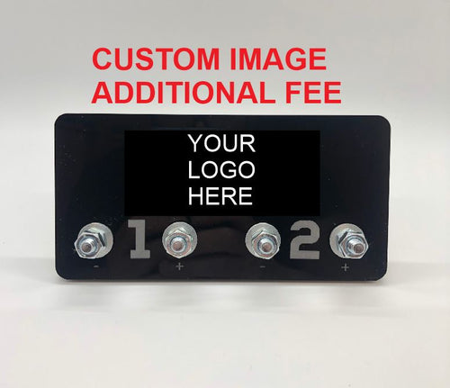 CUSTOM LOGO SVC Style Speaker Terminal Plates (one +\- per sub)