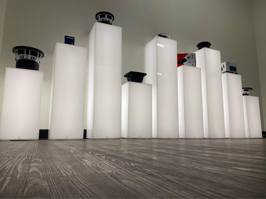 Product Display Pillars