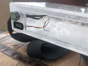 FROSTED Clear  Radio Box \  Head unit case