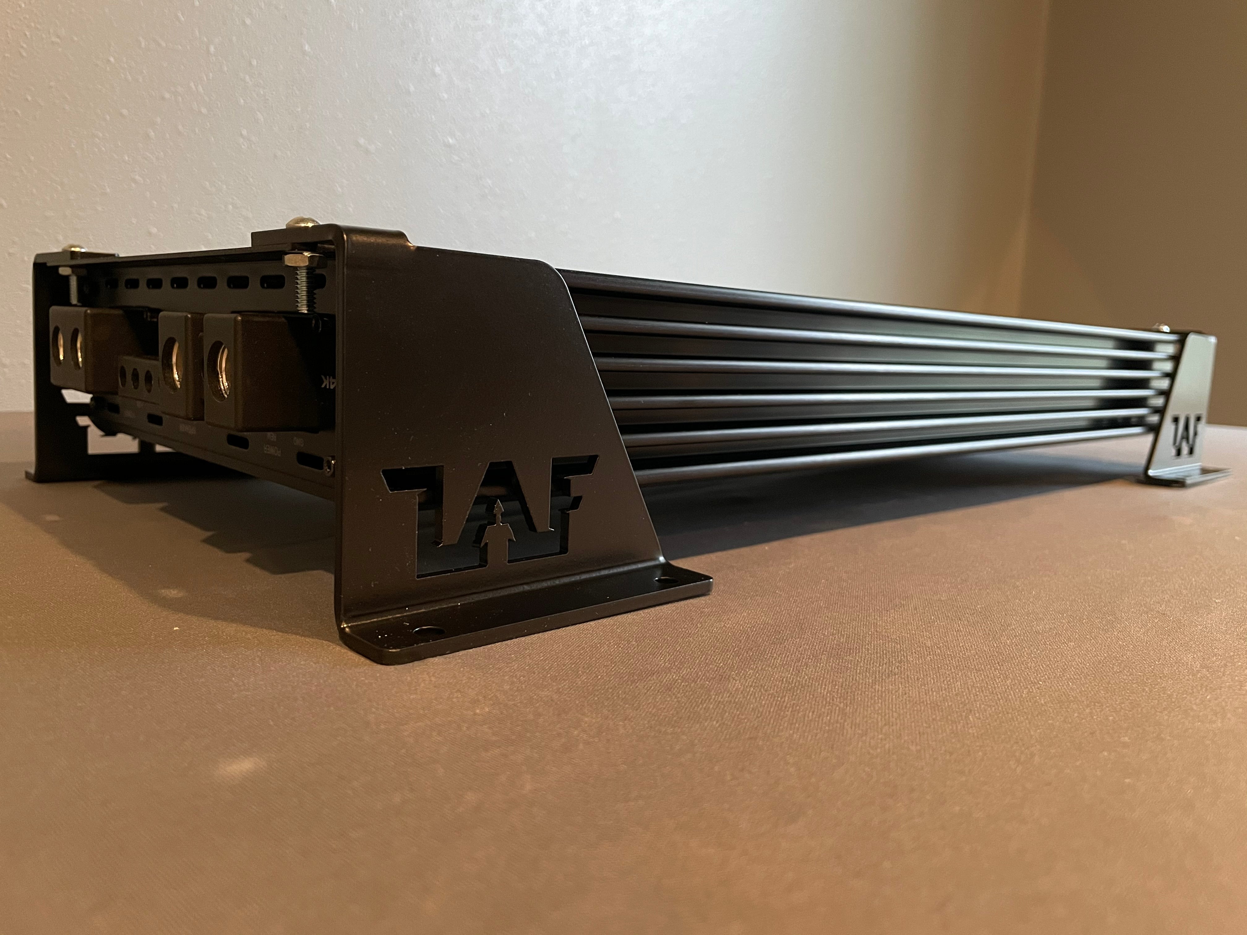 Custom Car Audio Amp Racks