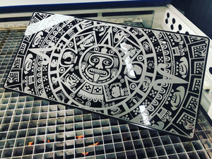 Aztec Vanity License Plate