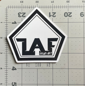 LAF diamond sticker