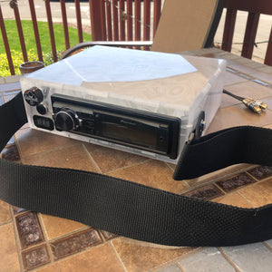 FROSTED Clear  Radio Box \  Head unit case