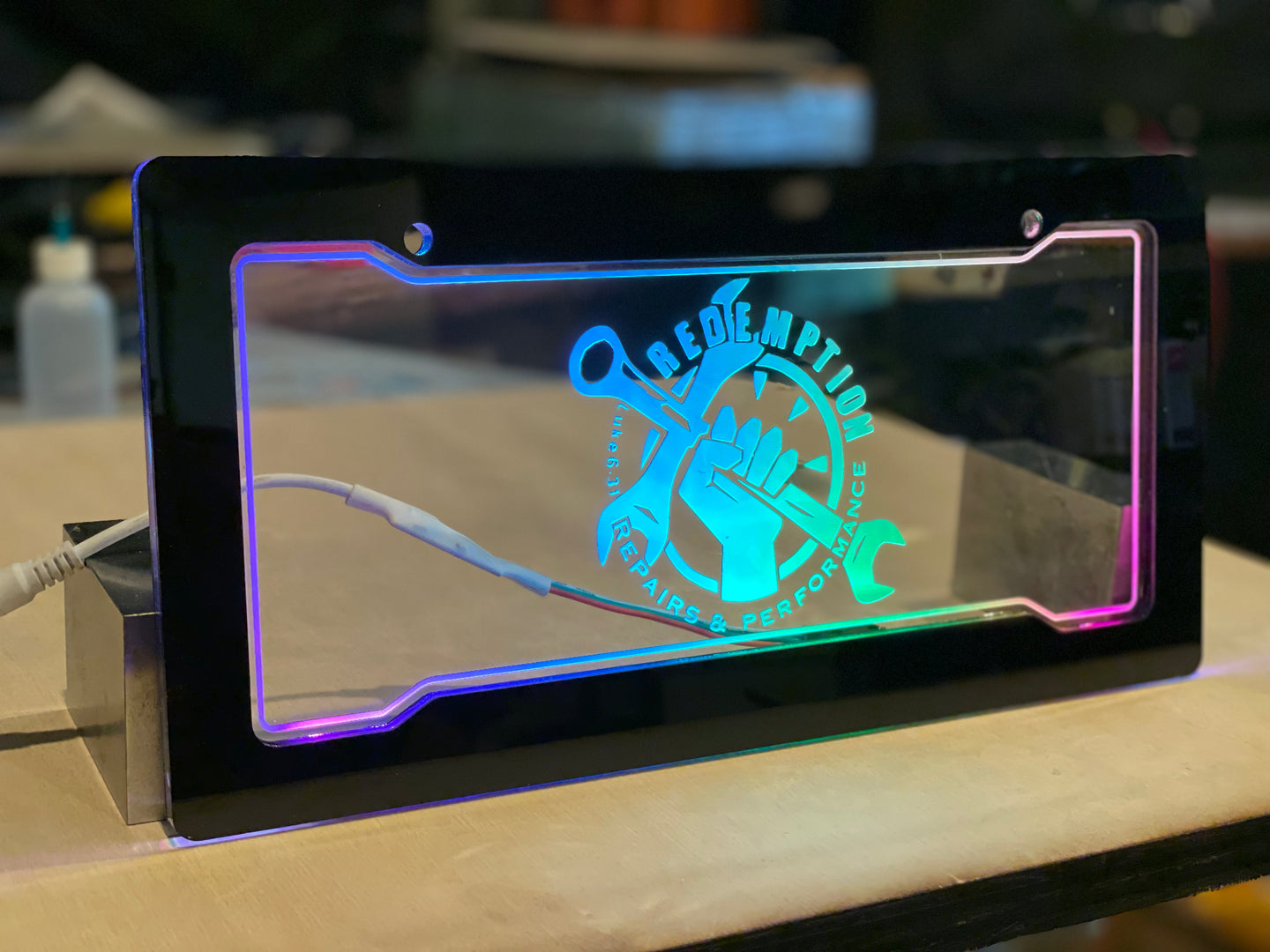 LED License Plate – LOUD AF! LED License Plate – LOUD AF!