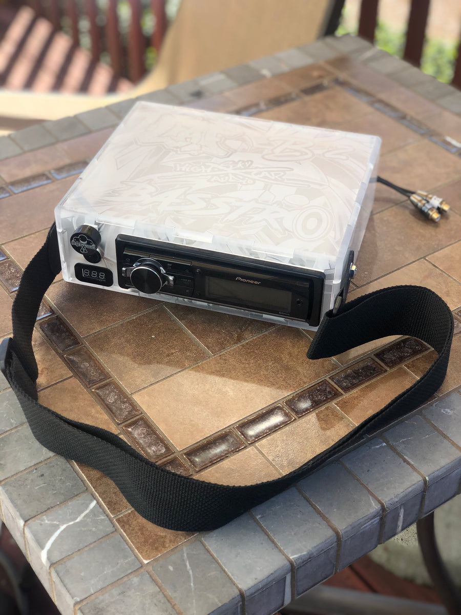 FROSTED Clear Radio Box \ Head unit case – LOUD AF!