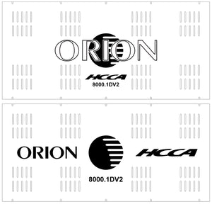 Orion HCCA 8000.1D Acrylic Backplate